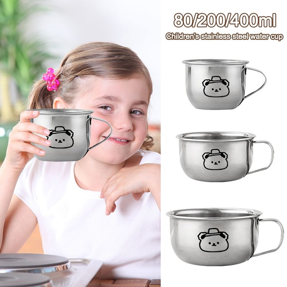 80/200/400ML Kid Water Cup Bea - Coffee Tea With Milk ulasan dan harga