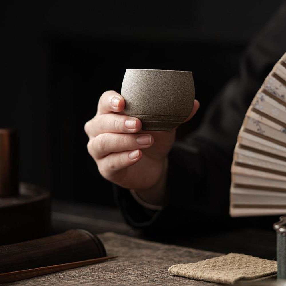 Kung Fu Tea Set Japanese Stone - Xbloom Coffee Tea ulasan dan harga