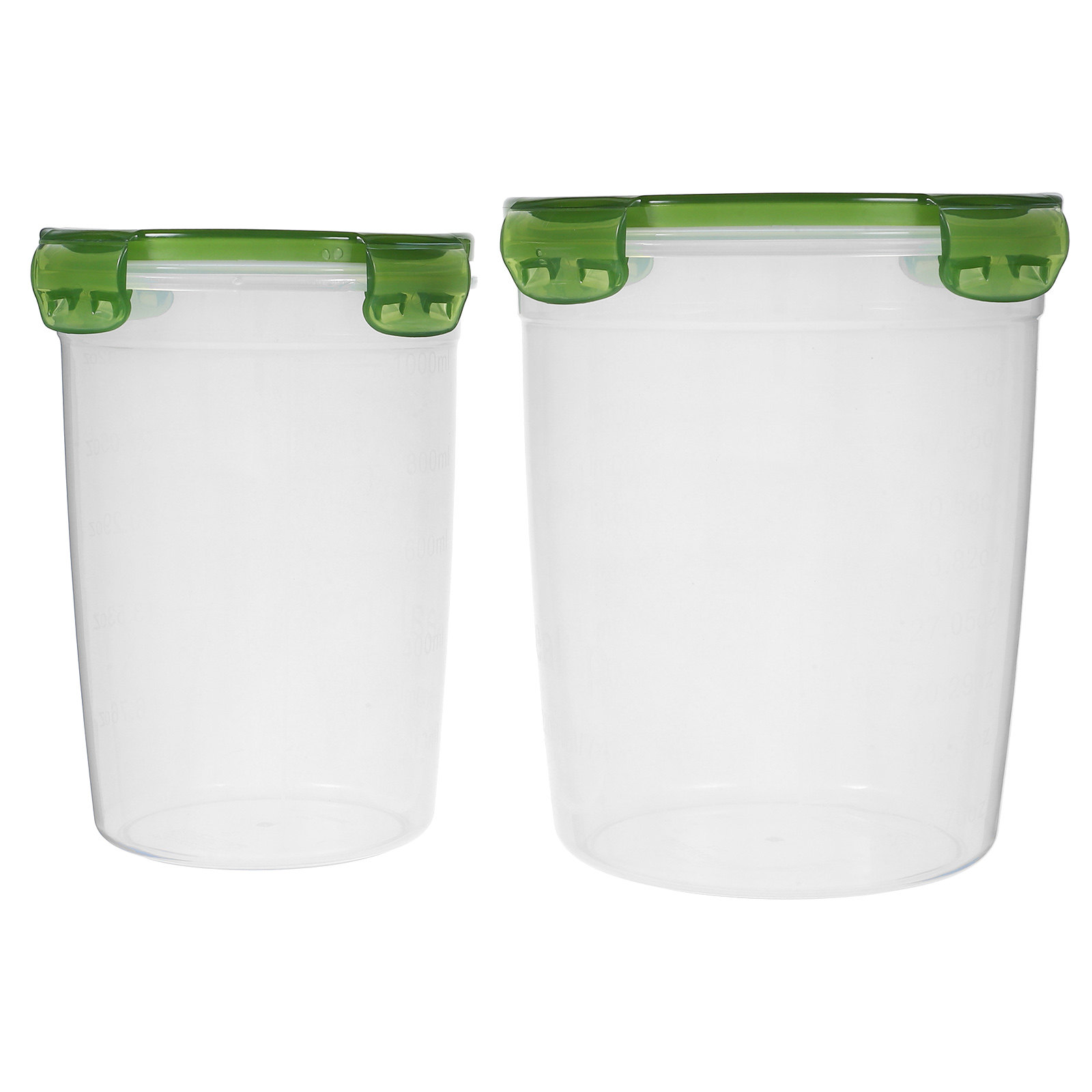2Pcs Airtight Food Jar PP Plas - Coffee Tea Sugar ulasan dan harga