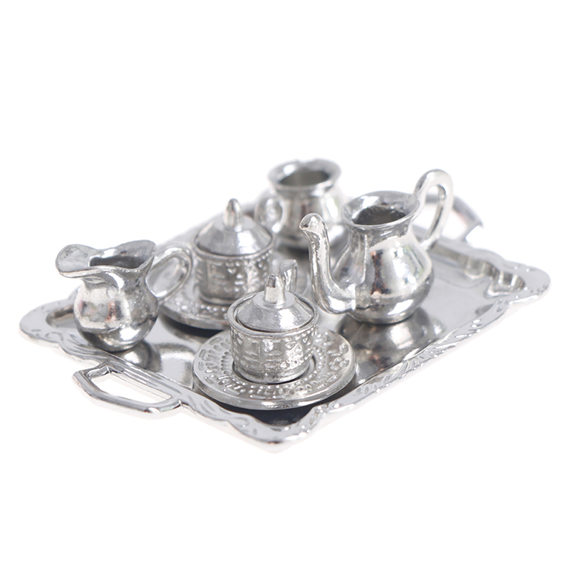 -*10pcs 1/12 Dollhouse Miniatu - Coffee Tea And Sugar Set ulasan dan harga