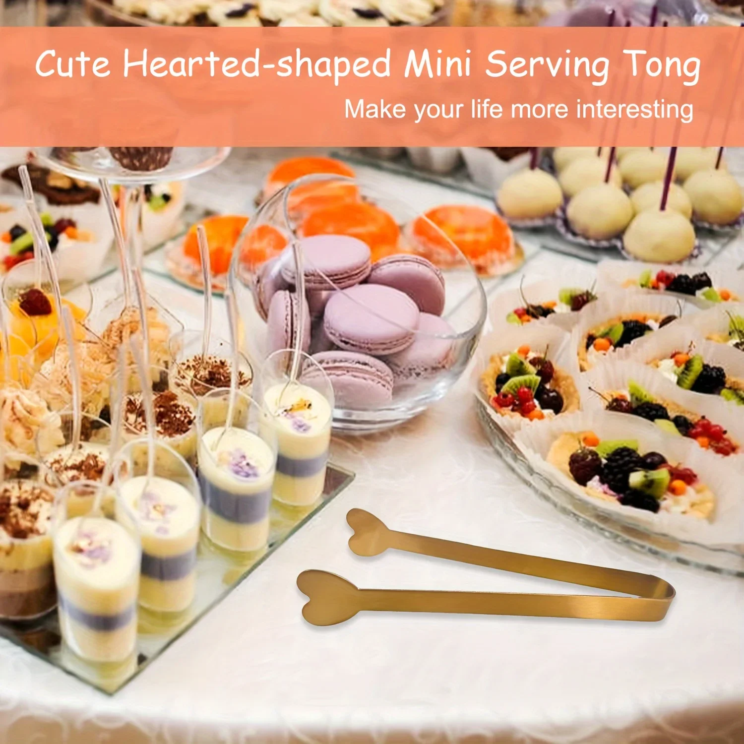 Stainless Steel Heart-Shaped M - Coffee Tea Sugar ulasan dan harga