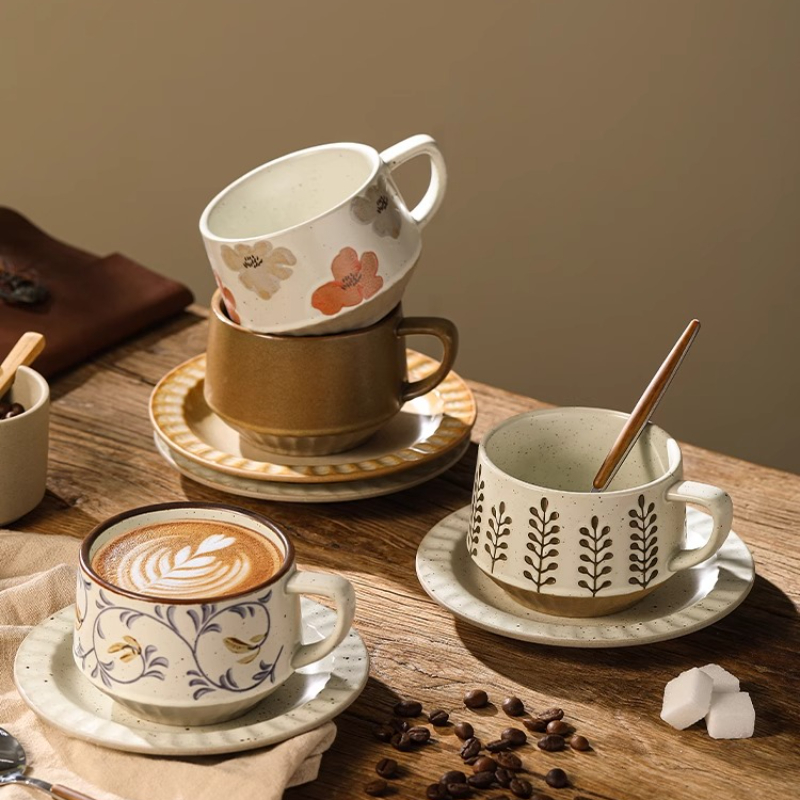 Retro Ceramic Cup Coarse Potte - Xbloom Coffee Tea ulasan dan harga