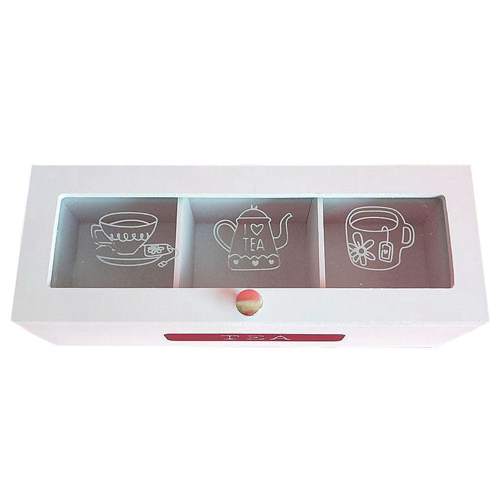1Pcs Wooden Tea Box High-Hardn - Coffee Tea Sugar ulasan dan harga