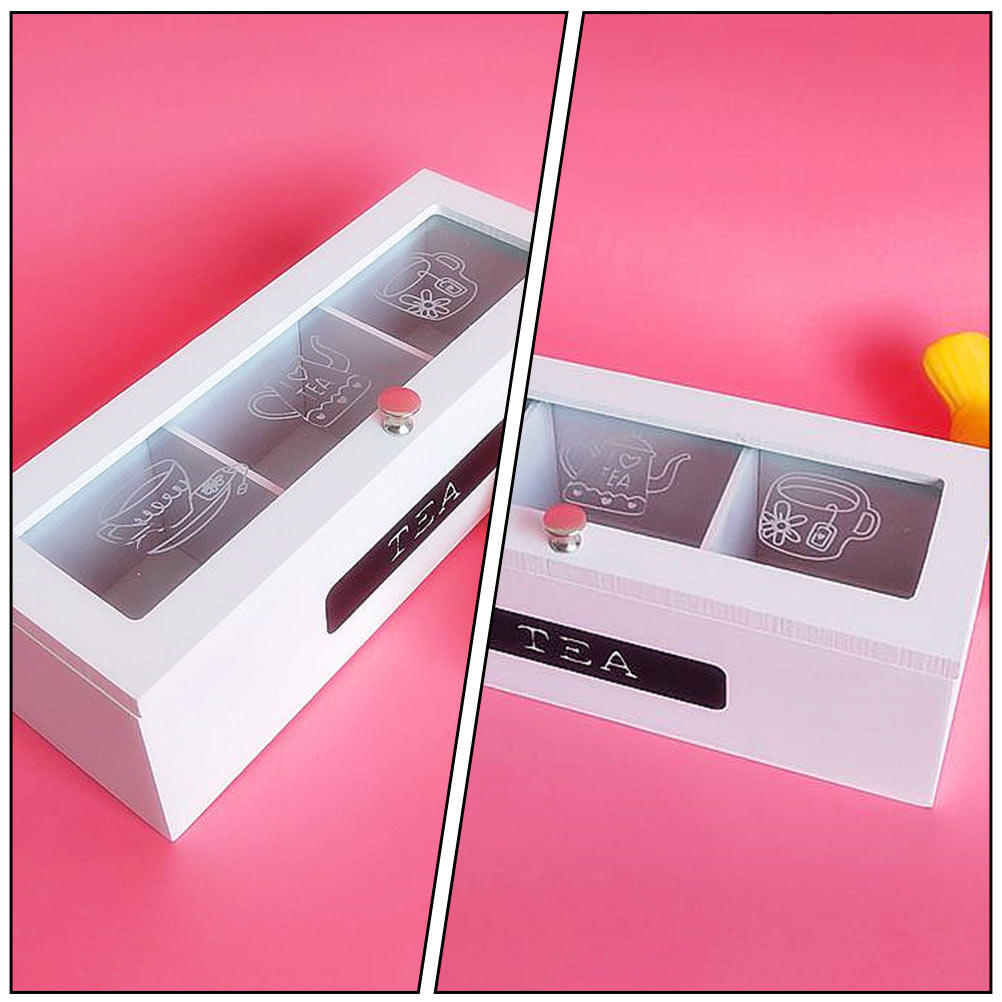 1Pcs Wooden Tea Box High-Hardn - Coffee Tea Sugar ulasan dan harga